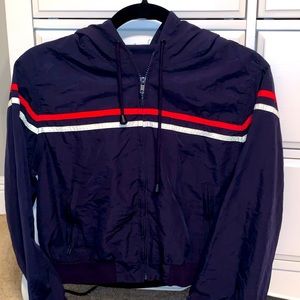 Brandy Melville Cropped Windbreaker/jacket